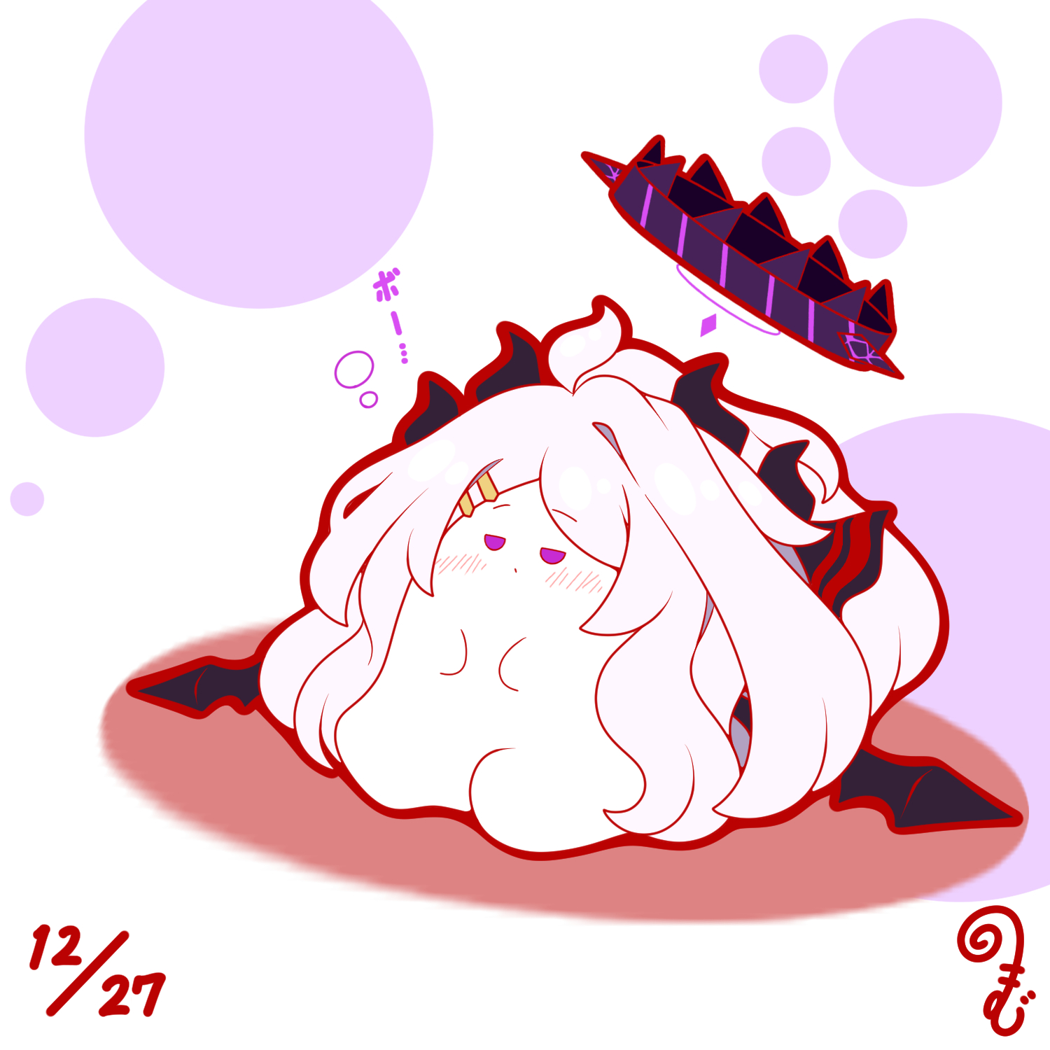 12月のおもちヒナちゃん
