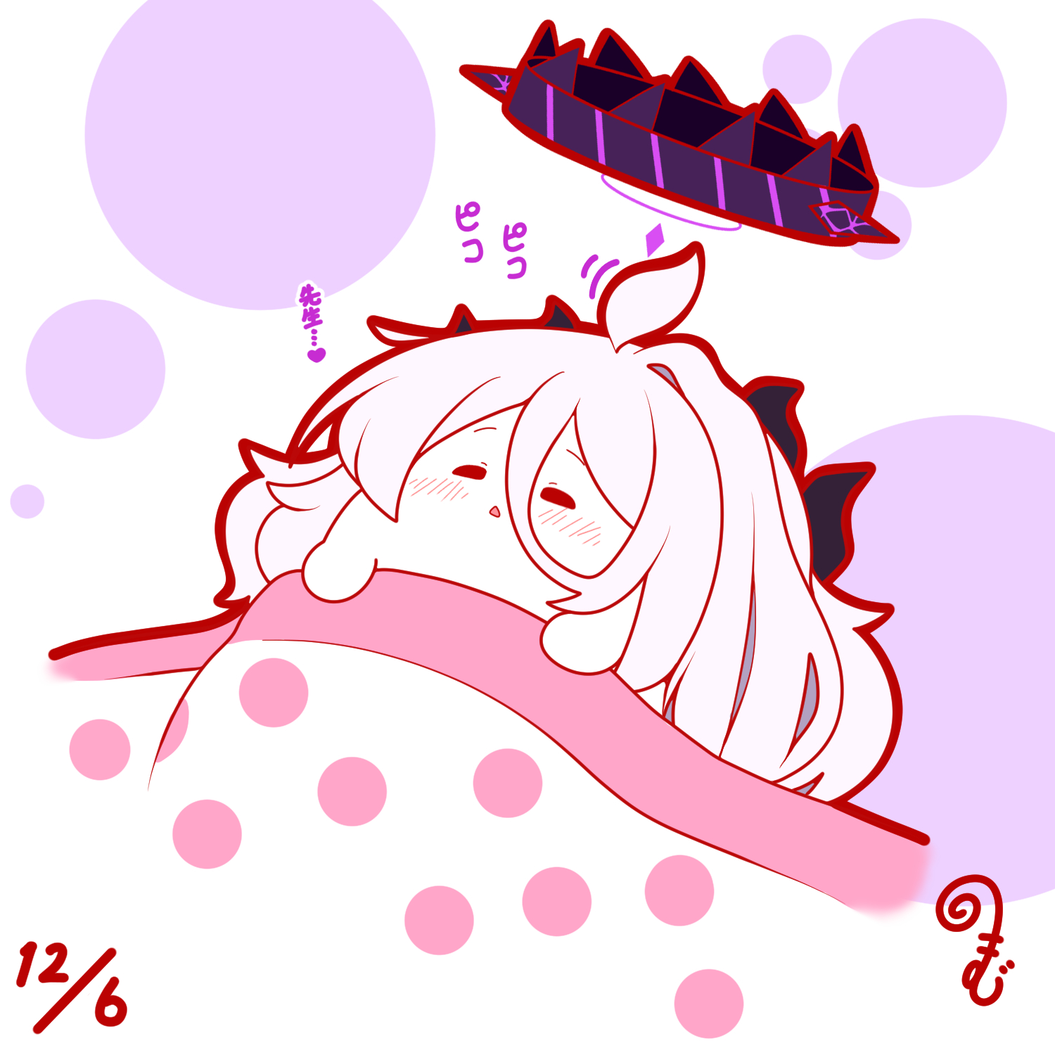 12月のおもちヒナちゃん