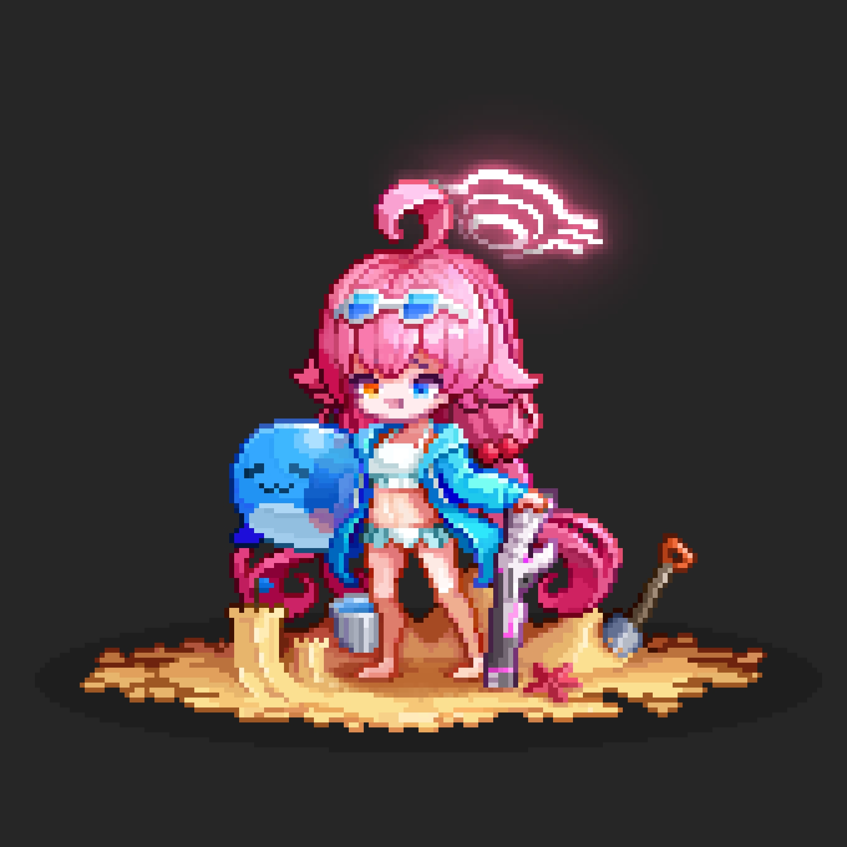 ホシノ ドット絵