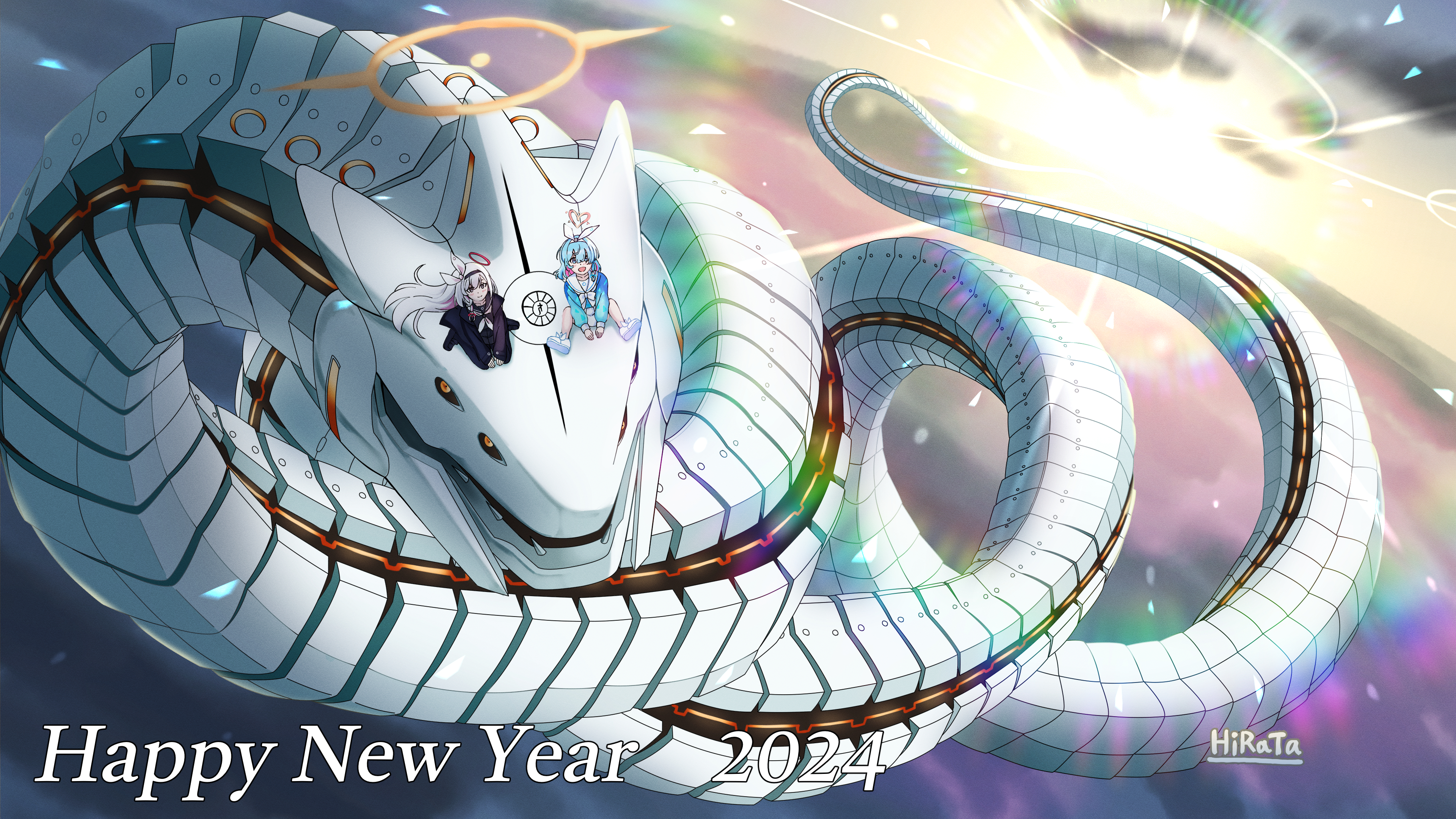 アロナとプラナとビナー君(謹賀新年)