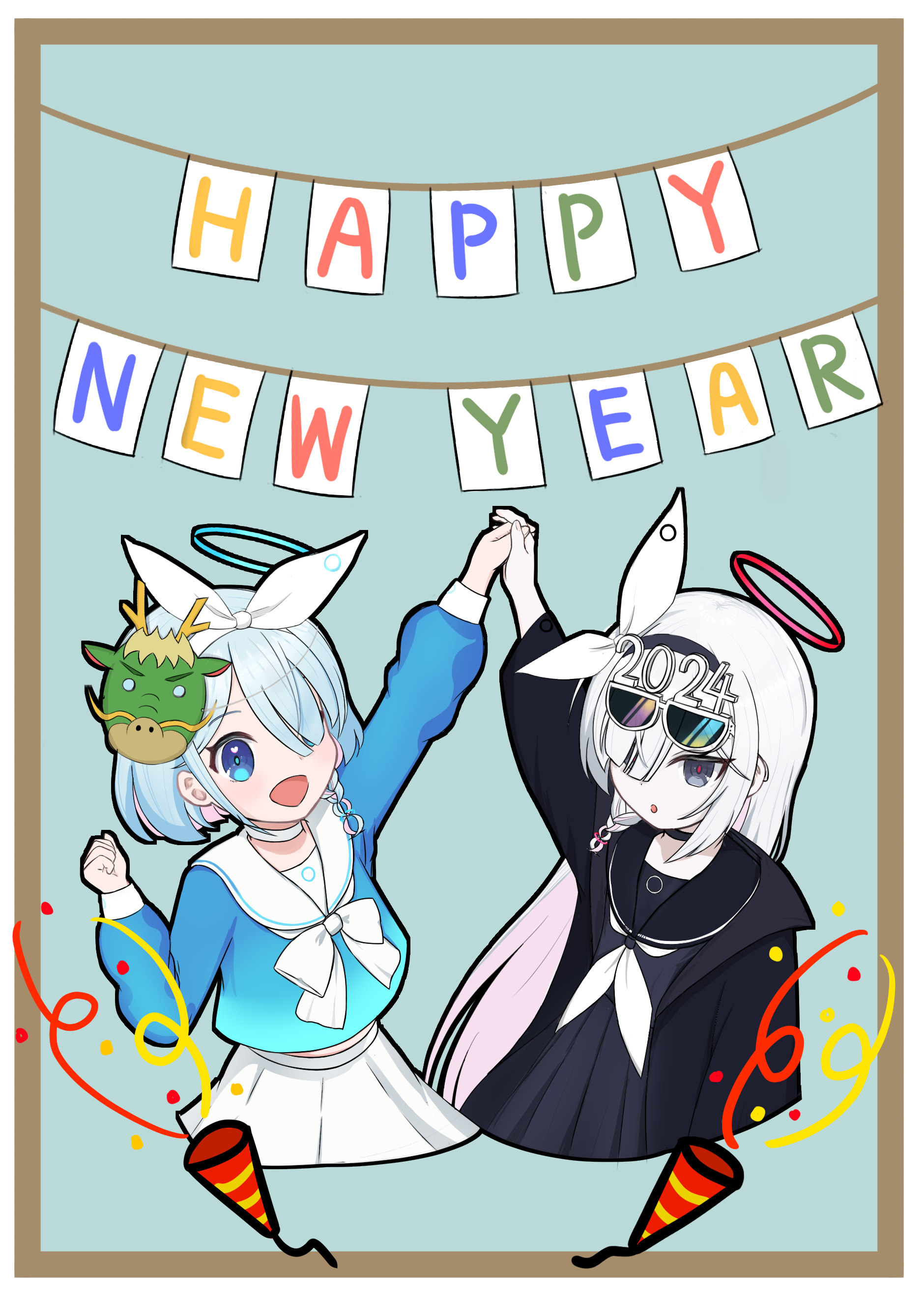 アロプラとあけおめ