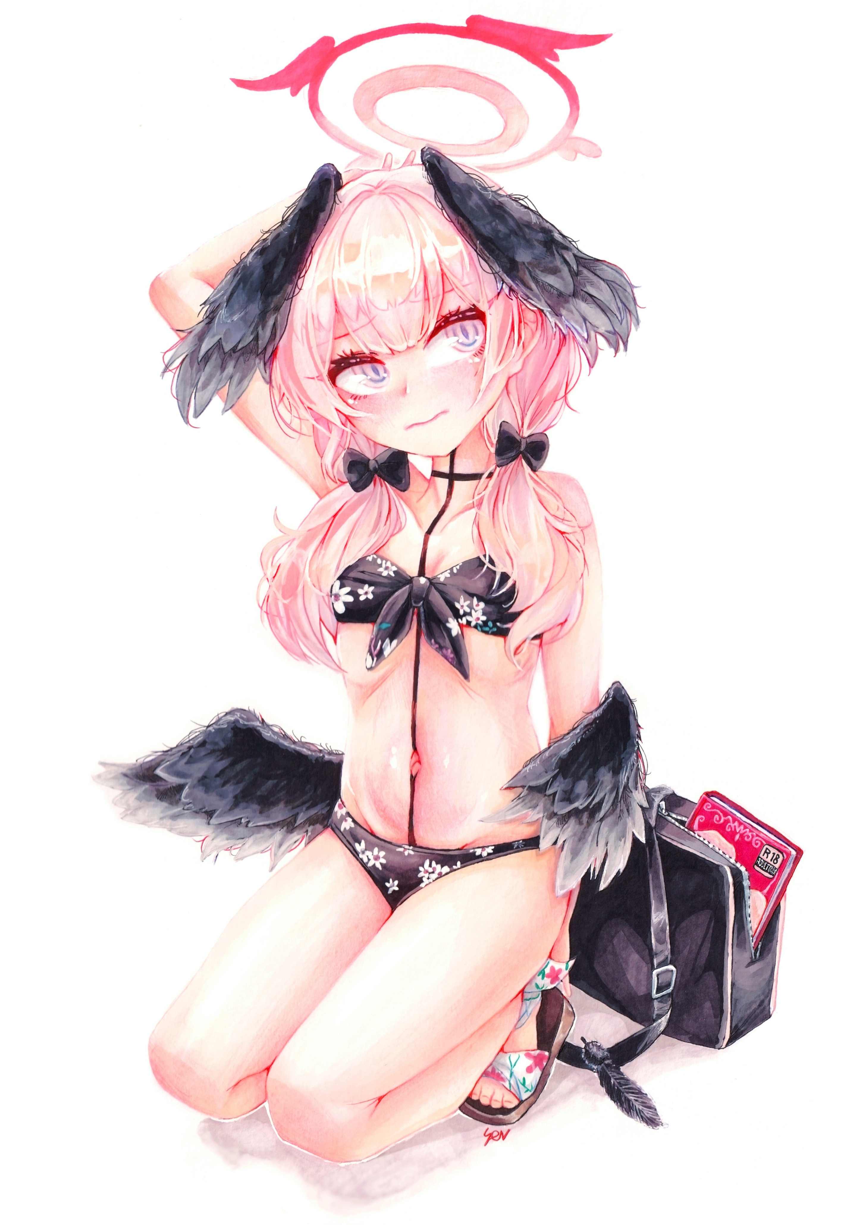 ブルアカ 手描き
