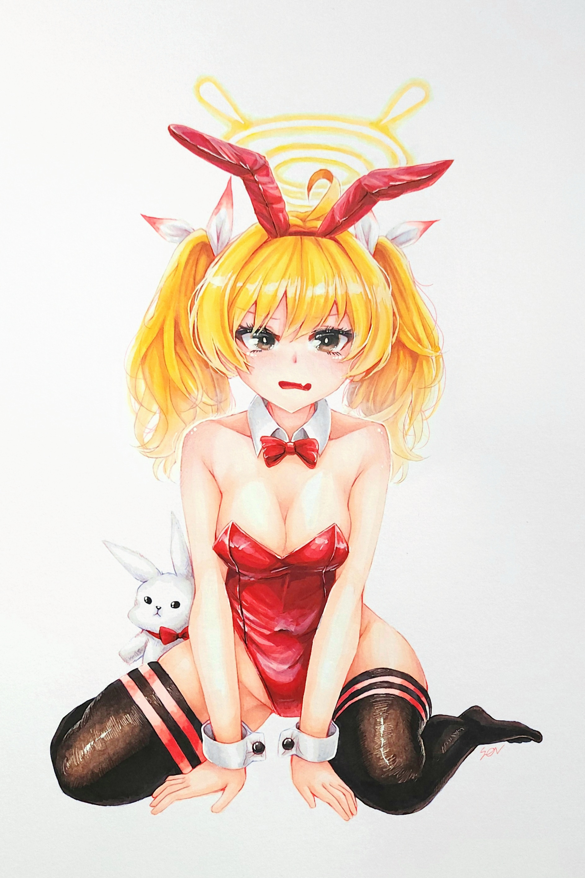 ブルアカ 手描き