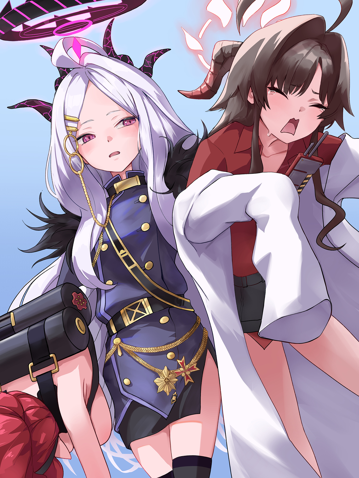 ヒナvsカスミ