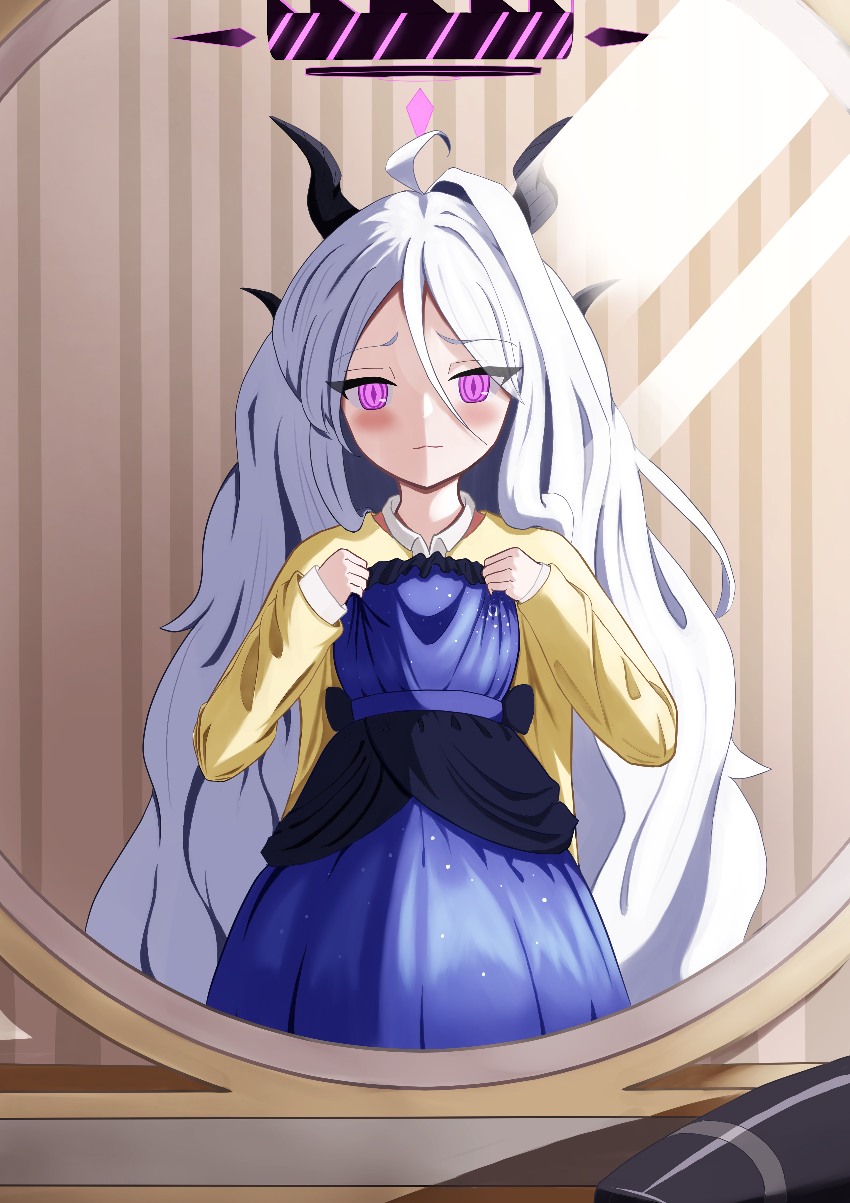 「先生……似合ってるって、言ってくれるかな…？」