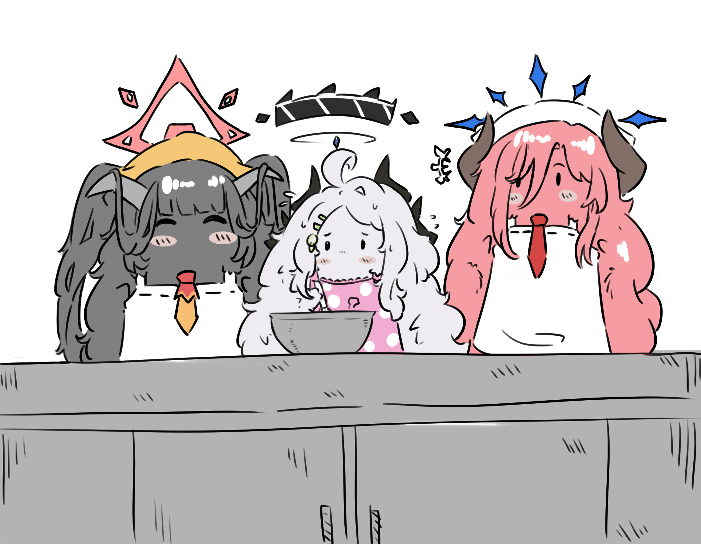 ゲヘナシロモップのバレンタイン