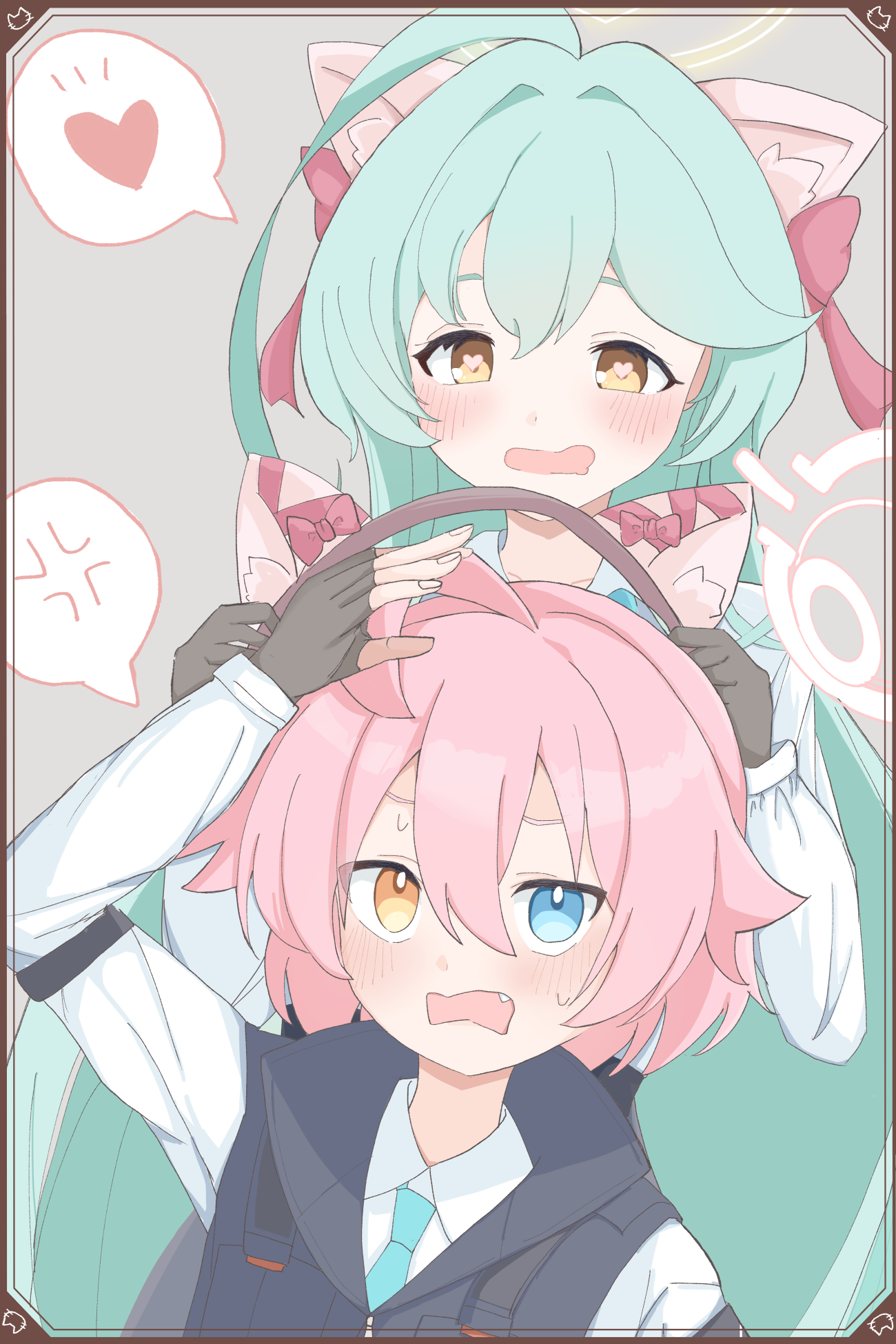 ねこの日の過去ホシノとユメ先輩