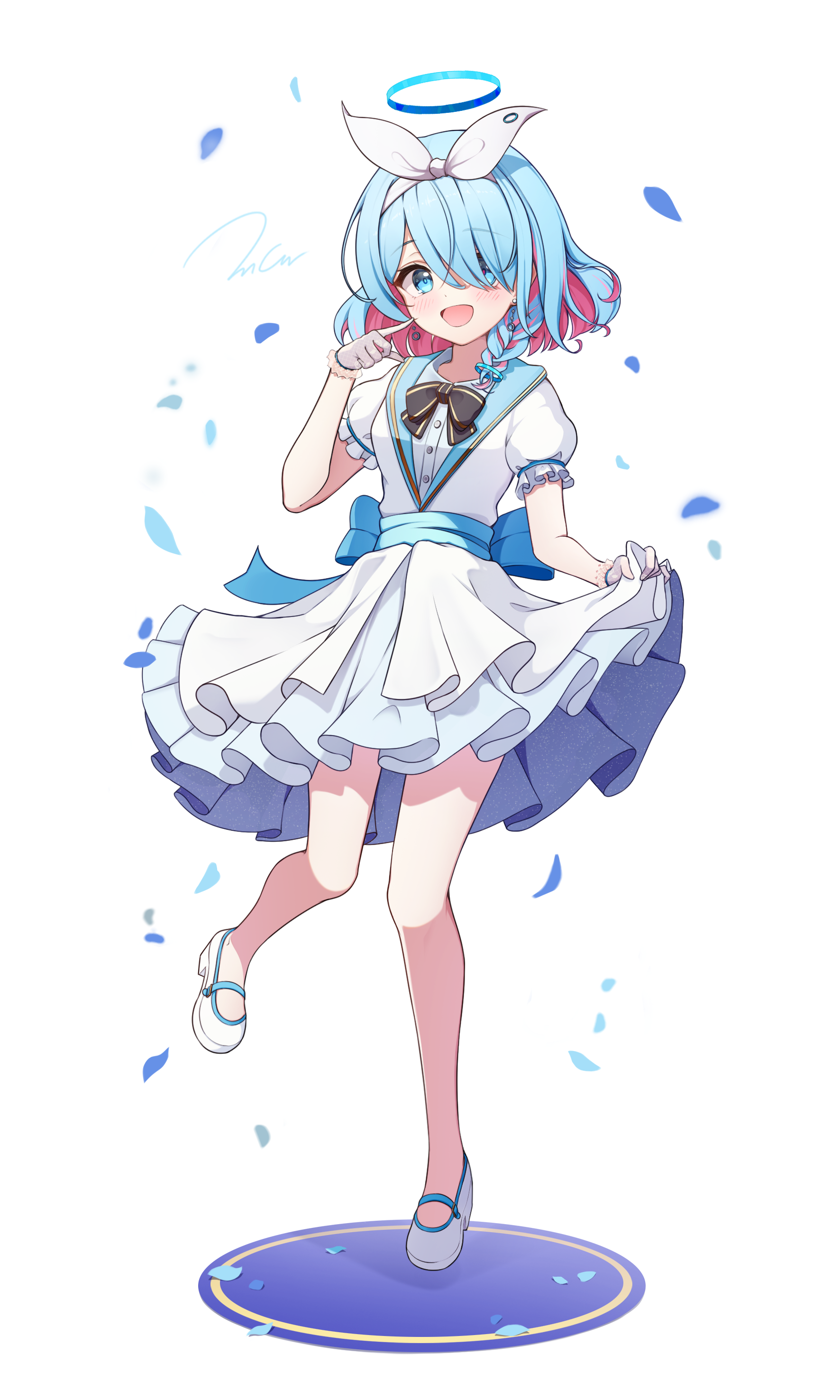 よく似合ってますか？ 先生👗🐳