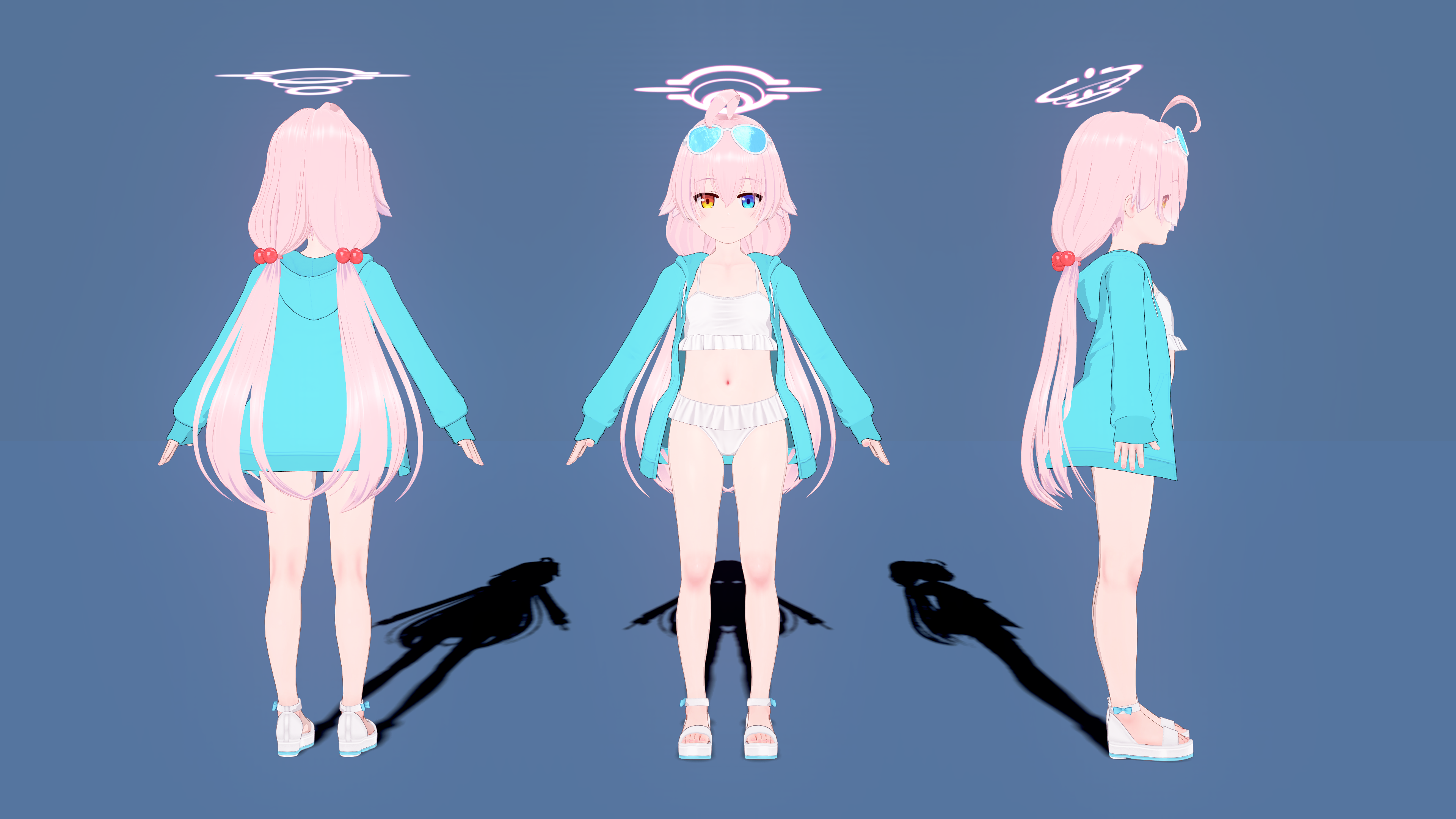 [MOD]小鳥遊ホシノ(星野) 泳裝