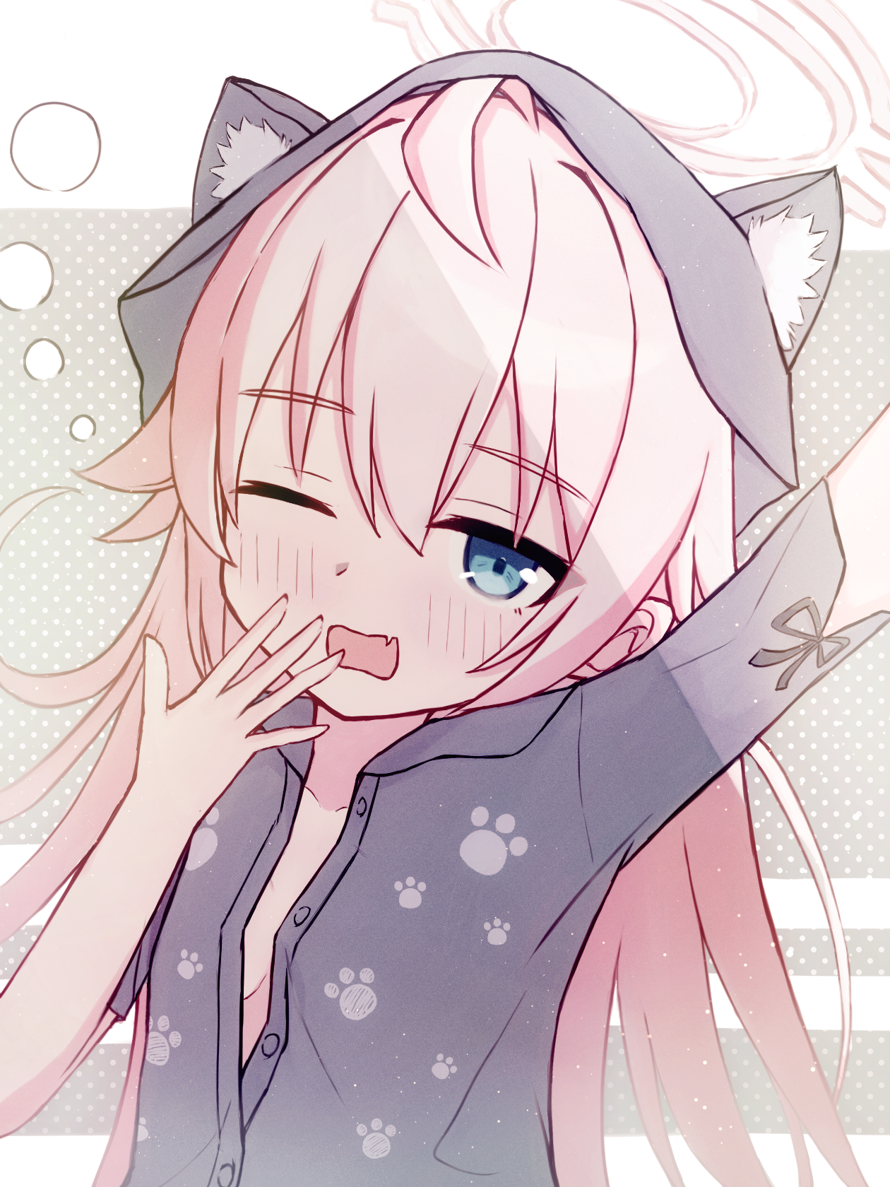寝起きのホシノちゃん
