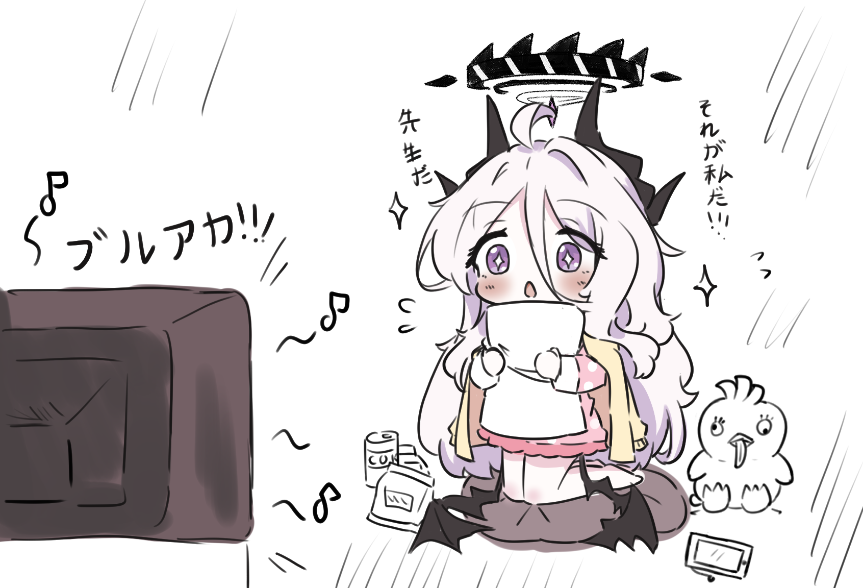 ヒナちゃんもアニメを熱望している～