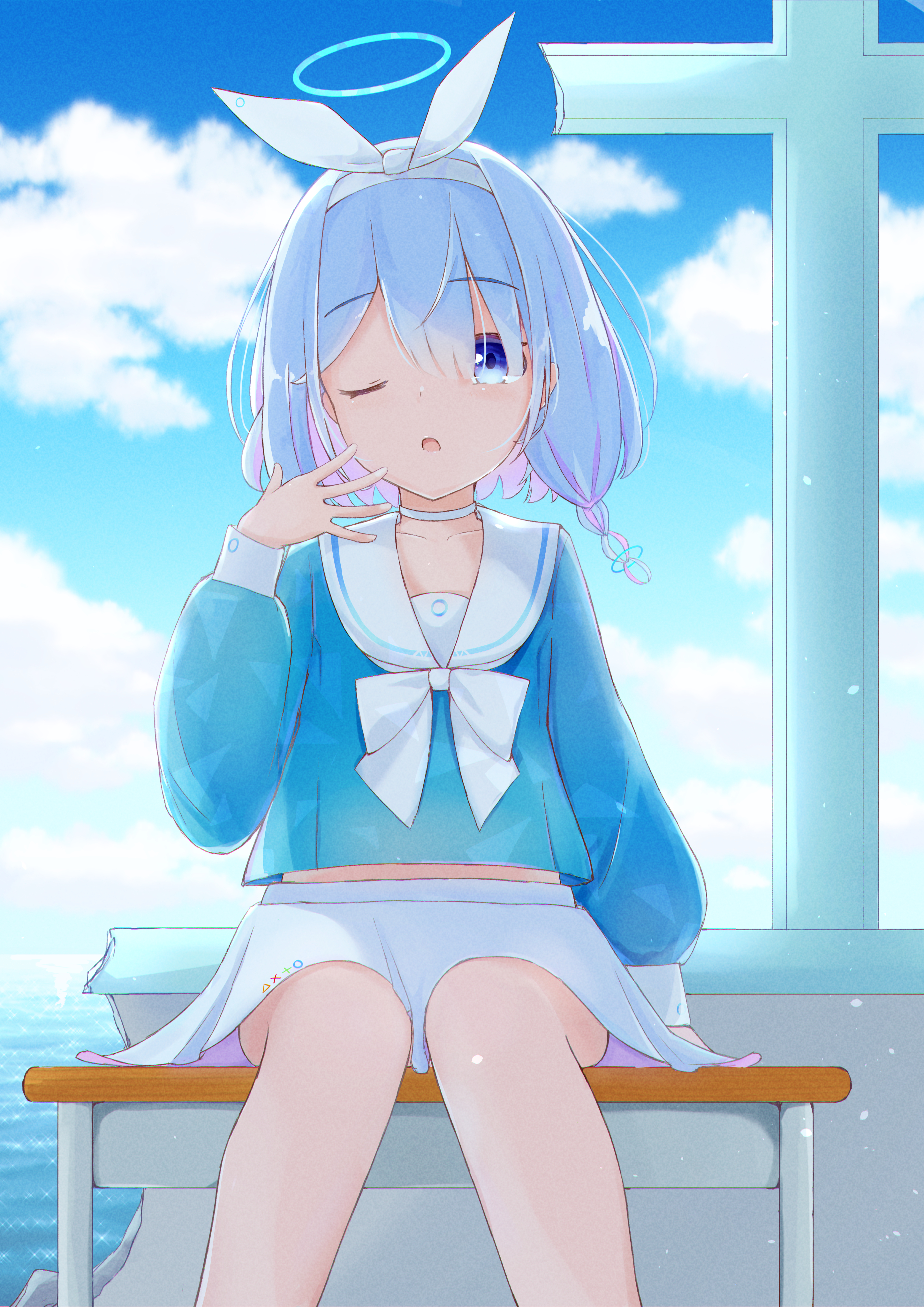 寝起きアロナ