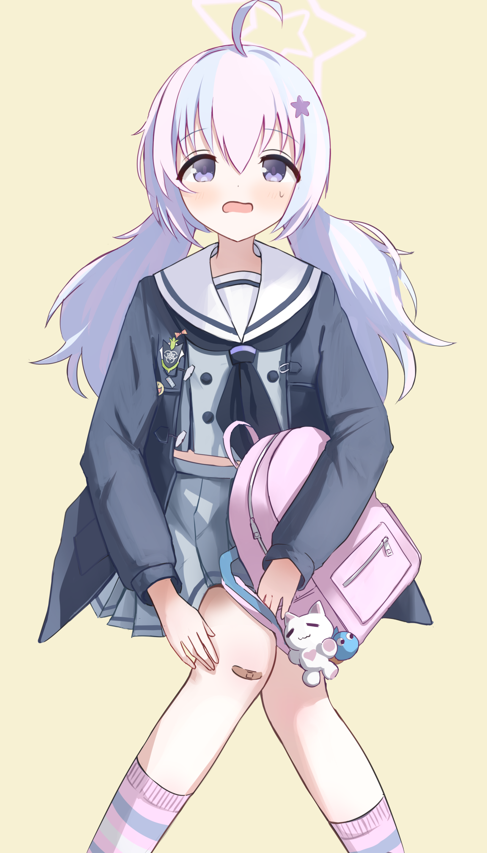 いててっ