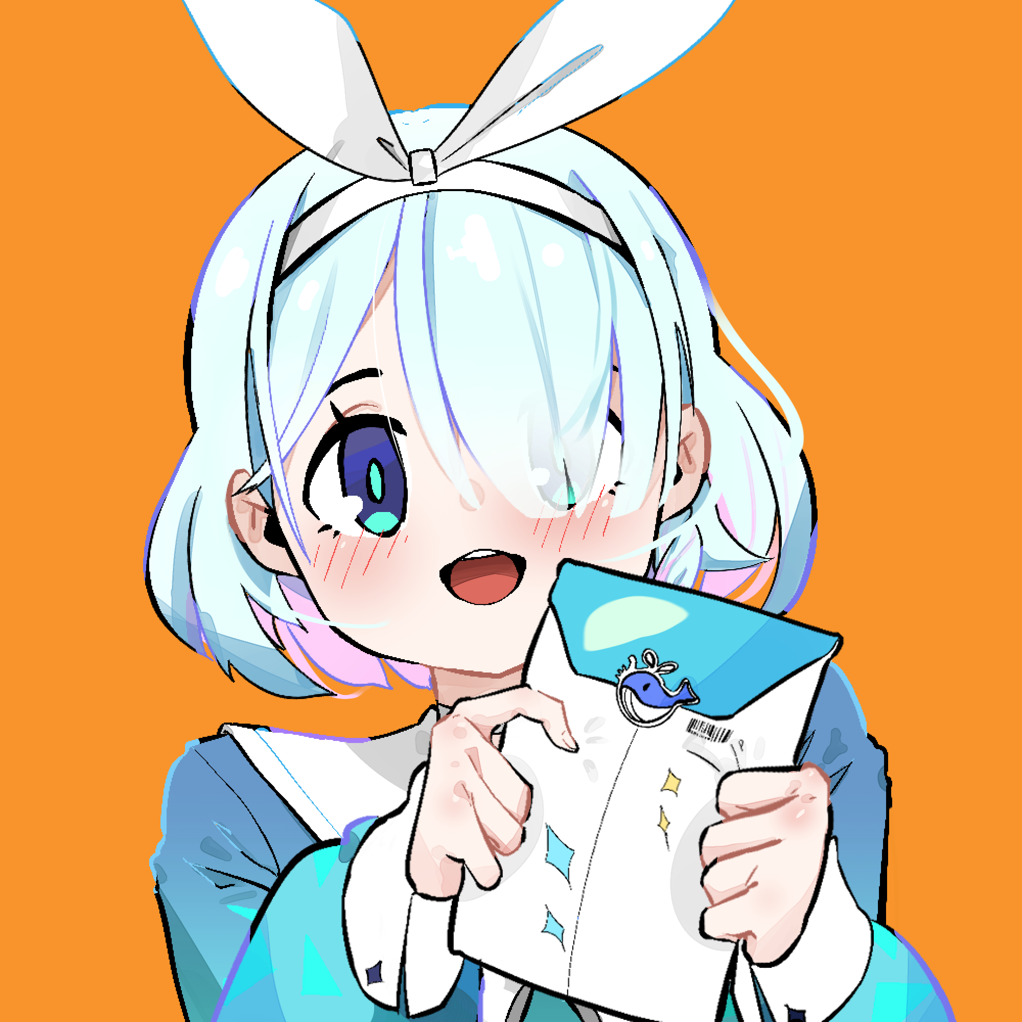 Drew some BlueArchive characters