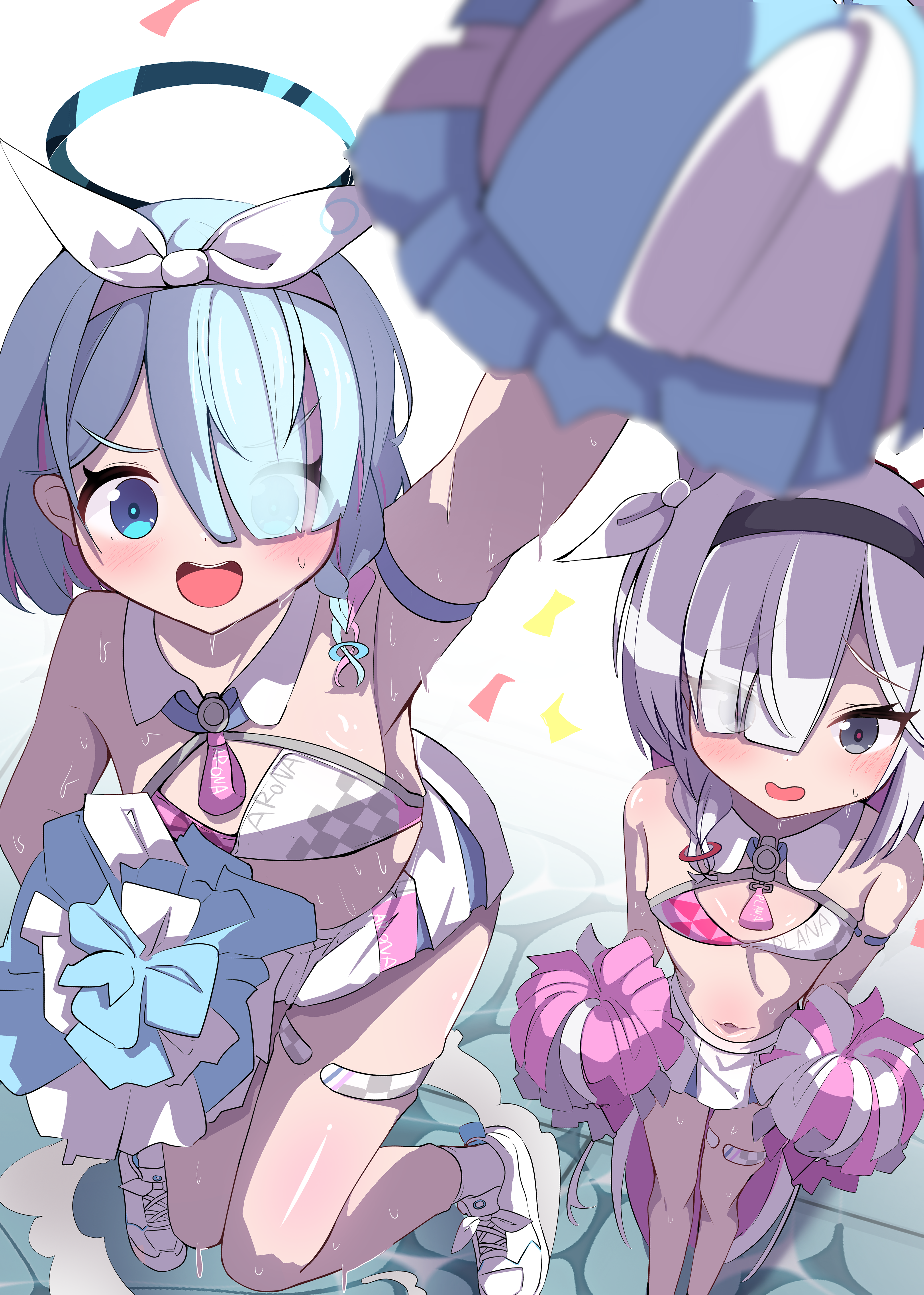 Arona and Plana Cheerleader
