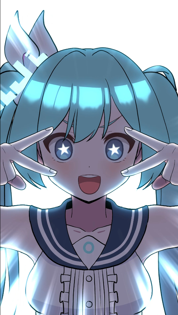 MIKU MIKU beam!!!!! (블루아카이브 애니)